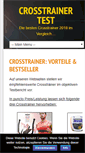Mobile Screenshot of crosstrainer-testbericht.de